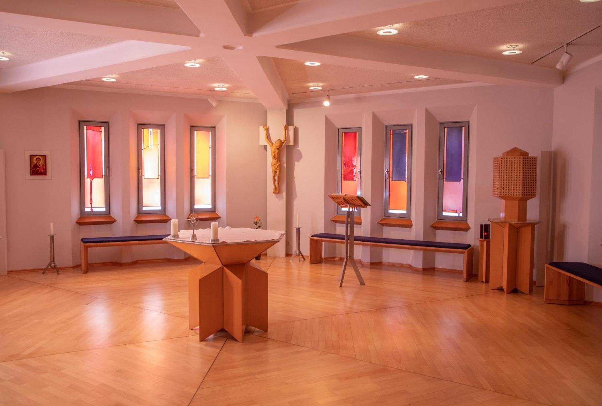 פסאו Spectrum Kirche Exerzitien-Und Bildungshaus Auf Mariahilf מראה חיצוני תמונה